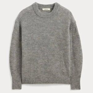 Everlane Women's The Cocoon Crew Neck Sweater Wool Alpaca Blend Size S chic 90s